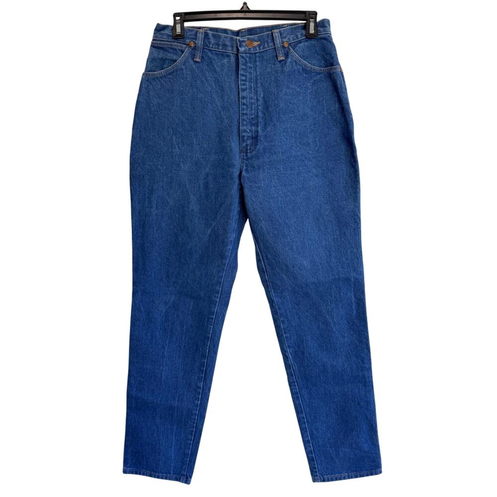 Wrangler 12 Women’s High Rise Cowboy Cut Vintage USA  mom jeans 11/12x32